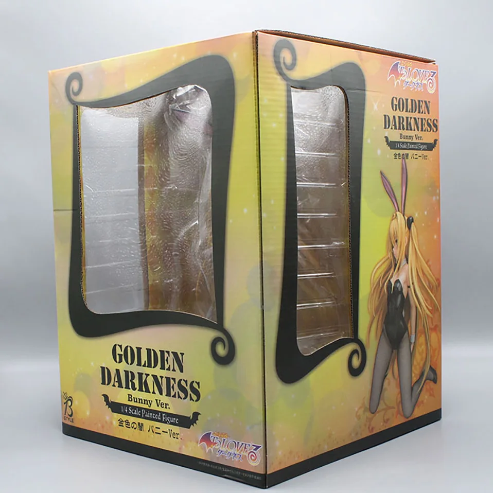 31 см японского аниме ToLove Darkness ПВХ фигурка игрушки сексуальный кролик девушка тьма Коллекционная модель игрушки подарок для взрослых