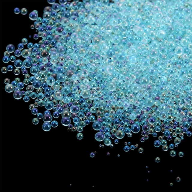 Tiny Crystal Glass Balls Rhinestones For Nails Microbead Caviar Beads Resin Filling for Silicone Mold UV Resin Epoxy Filler