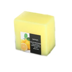 100g deep cleansing hydrating lemon essential oil handmade soap Free shipping