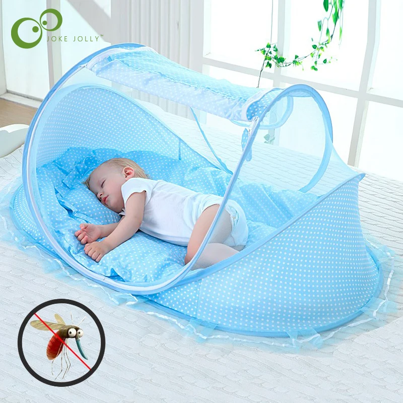Baby Crib Netting Portable Foldable Baby Bed Mosquito Net Polyester