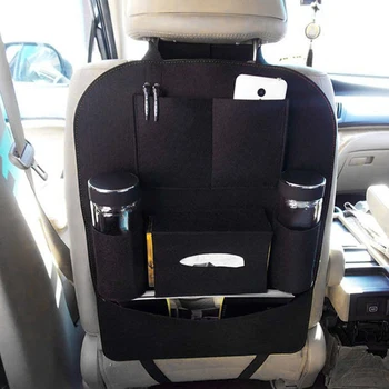 

Organizer Storage bag Non-woven Black Universal 40x56cm Auto Car Seat Back