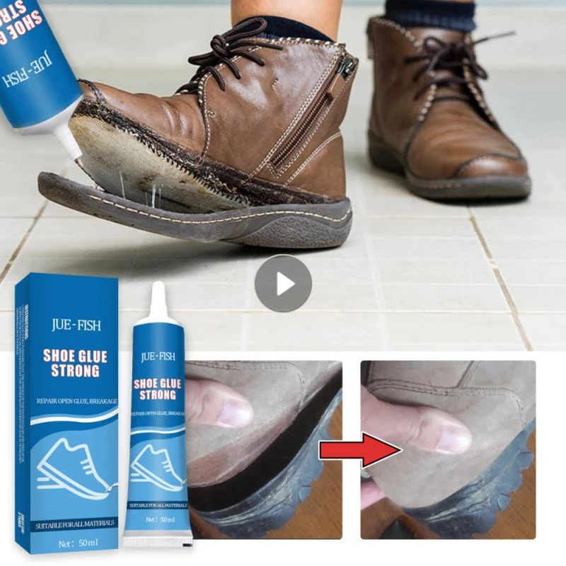 Pegamento fuerte para zapatos, herramienta líquida para reparar zapatillas, suela de zapato, 50ml|Pegamento de PVC| - AliExpress