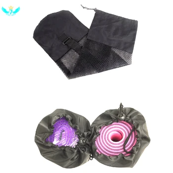 

Portable Yoga Mat Bag Nylon Pilates Carrier Mesh Center Adjustable Sport Tool Storage Bag