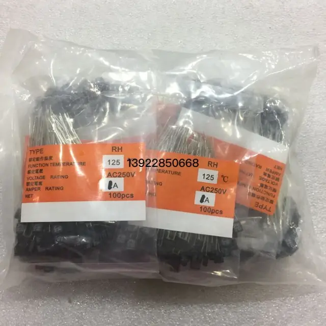 Aexit 10 Pcs RY TF 157 Fusibile Termico Di Taglio Di Grado Celsius AC 250V 10A (5a5cad8ebbd63159658f3cd65b68adca - Foto 9