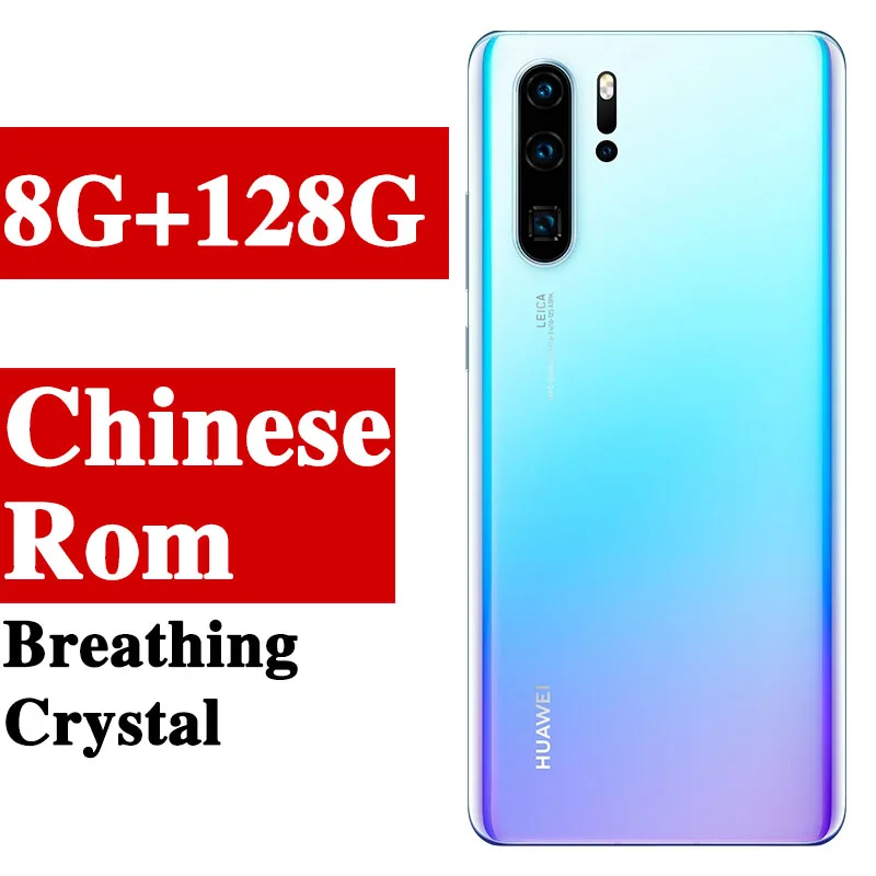 8G 128G Breathing cr Глобальная Версия Дополнительно huawei P30 Pro мобильный телефон 6,47 ''полный экран OLED Kirin 980 смартфон NFC GPS Android 9,1 5 камер - Цвет: 8G 128G Breathing cr