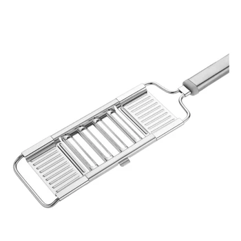 

Multi Vegetable Slicer,Stainless Steel Shredder Cutter Grater Slicer,Adjustable Kitchen Tool for Onion Vegetable Fruit