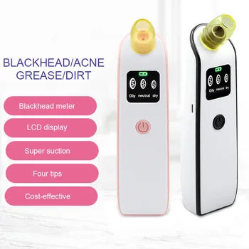 

Vacuum suction ABS Pore Cleaner Fast Effective Remove Blackhead Horny Acne Facial Cleaner Pimple Massager Vibration Dermabrasion
