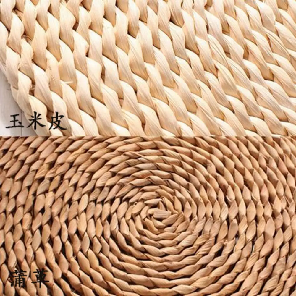 Татами футон подушка для медитации утолщенная йога круг кукурузная шелуха