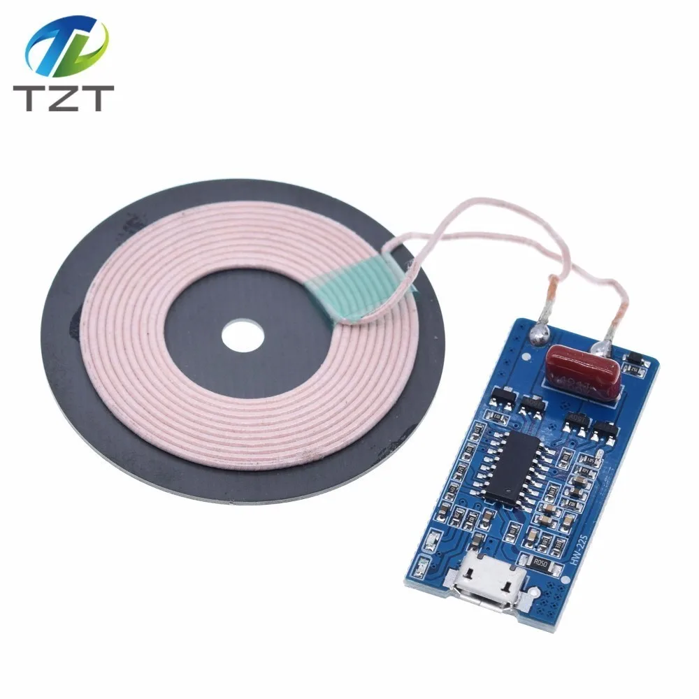 HYY-YY DIY Charger Module Transmitter Pcba Circuit Board with DIY Coil Charging 5W Qi Charging Standard Circuit Board Drill Bits HYY-YY DIY Charger Module Transmitter Pcba Circuit Board with DIY Coil Charging 5W Qi Charging Standard Circuit Board Drill Bits
