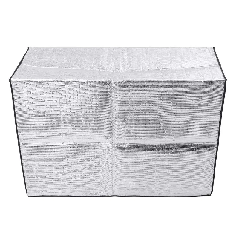 Metal Aluminum Film Host Air Conditioning Outer Hood Air Conditioning Cover Rainproof Dustproof Cover