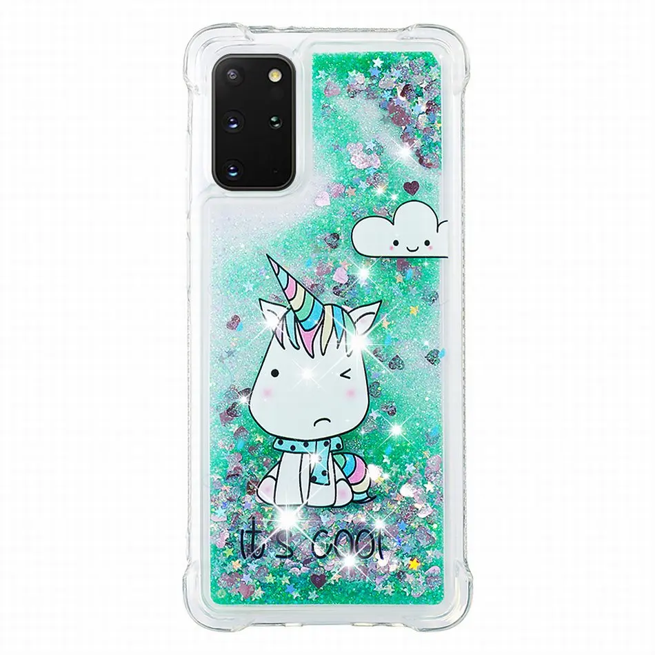Милая задняя крышка для Samsung Galaxy A3 2016 A5 2017 G530 бабочка Сова Блестящий Жидкий чехол