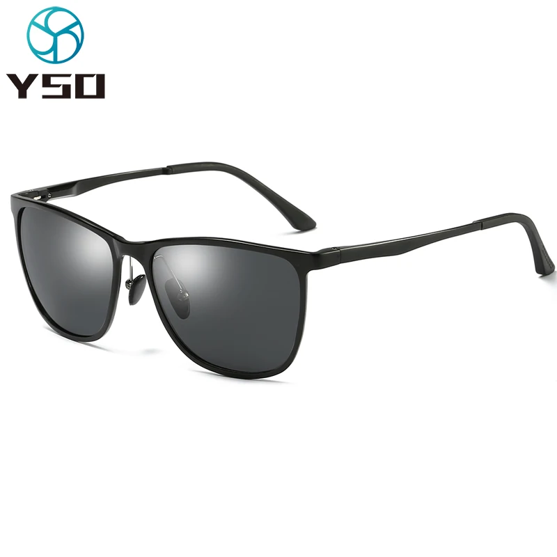 

YSO New Men Sunglasses Aluminium Meg Frame Polarized UV400 For Car Driving Glasses Eyewear Accessory Men Fishing Sunglasses 6625