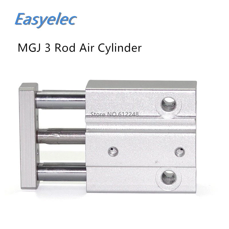 Smc Type Mgj Mgj6 Mgj10 Min 3 Rod Cylinder With Guide Rod Pneumatic Cylinder Mgj Pneumatic Cylinder Types Smc Cylinderpneumatic Cylinder Smc Aliexpress