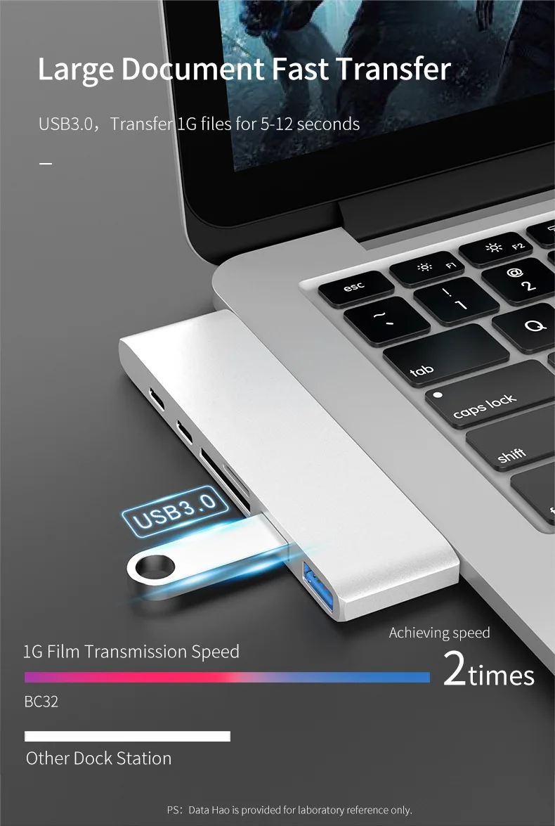 Usb-хаб C концентратор к Мульти USB 3,0 HDMI адаптер USB разветвитель для MacBook Pro док-станция Thunderbolt 3 концентратор Двойной Концентратор USB Type C