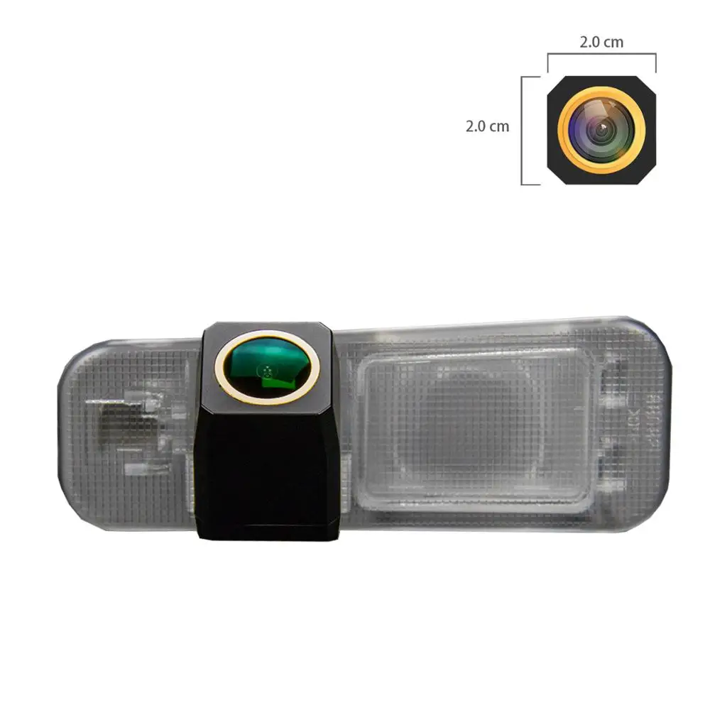 HD 1280x720P Rear view camera plate light dynamic guides for Kia Rio 3 UB Sedan Rio 2 JB 2009-2016