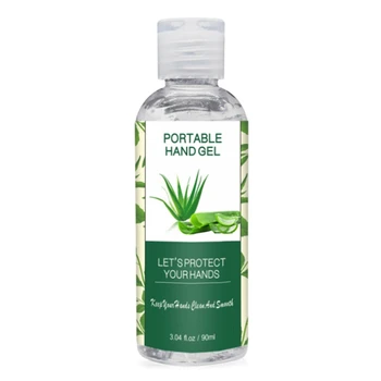 

90Ml Aloe Sanitizing Hand Disinfection Alcohol Free Gel Disposable Travel Hand Disinfection Quick Dry Moisturizing