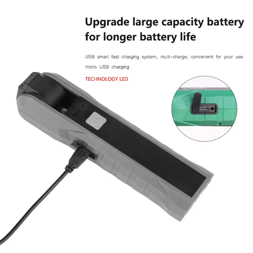Rechargeable Portable COB LED Flashlight Work Light Magnetic 360 Degrees Torch Flashlight Work Lamp Work Light