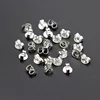 Mibrow 100pcs/lot 925 Silver Color Earrings Back Findings For Stud Earrings Clasp Earring Stopper DIY Earring Jewelry Making ► Photo 3/6