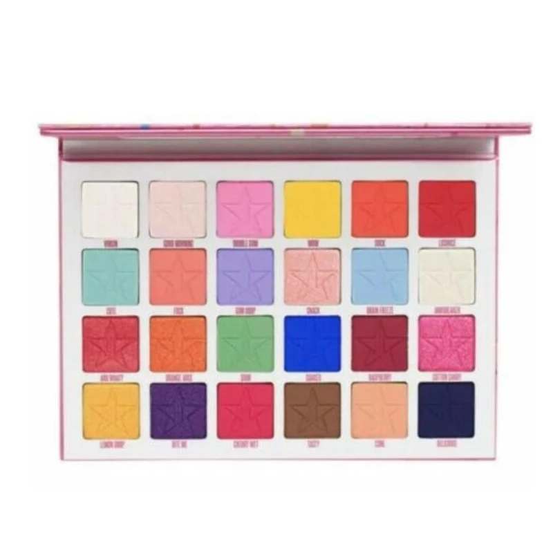 

New Instock Jaw Breaker Eyeshadow Palette 24 Colors Five-pointed Star Eyeshadow Palette Factory Direct Cosmetic Palette