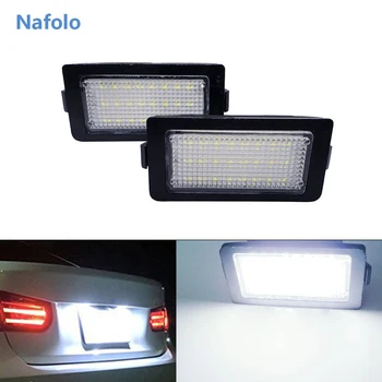

2x Led License Plate Light Lamp For BMW E38 1995-2001 24 SMD Car Led License Number Plate Light Lamp