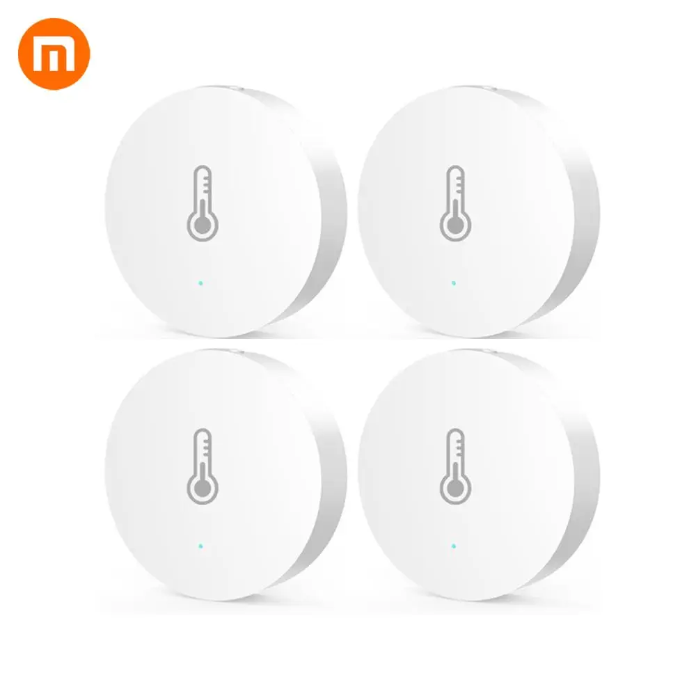 Оригинальный умный датчик температуры и влажности Xiaomi Mijia устройство работает с