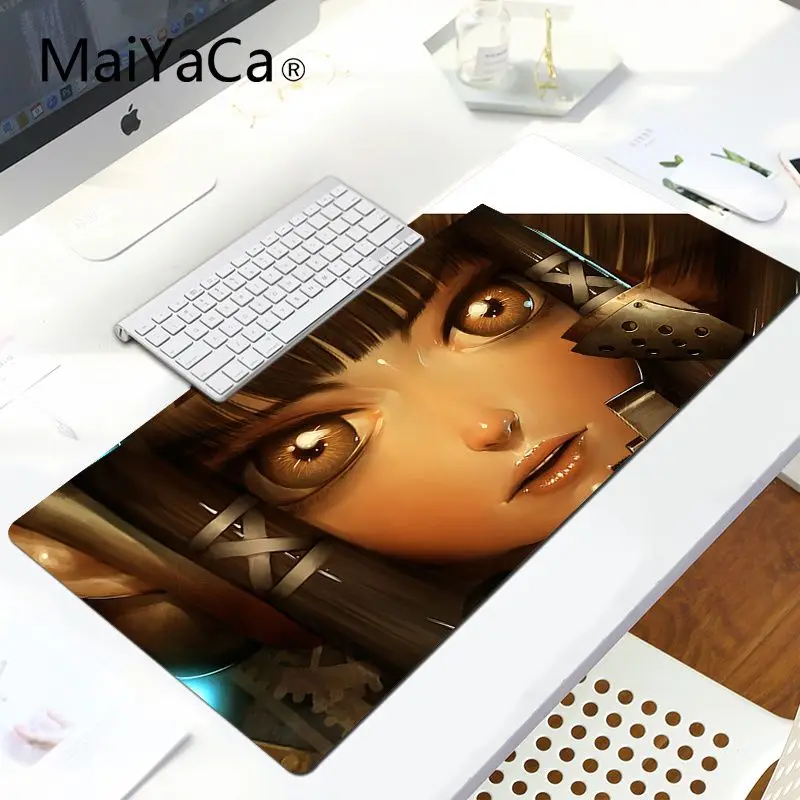 MaiYaCa мой любимый 3d Аниме силиконовый коврик для мыши игровой ноутбук игровой Lockedge мыши коврик для мыши игровой коврик для мыши
