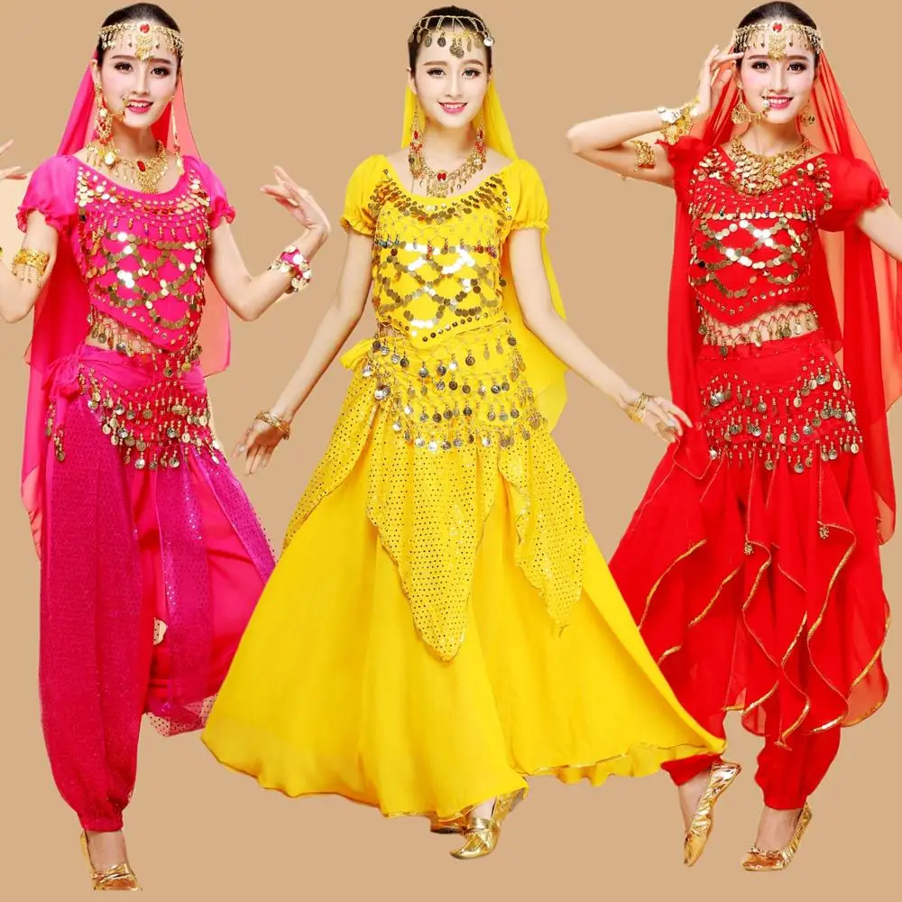 

Belly Dance Costumes Women Gypsy Dress Pants Bollywood Indian Egyptian Belly Dress Dance Plus Size For Adults For Women DQS2583