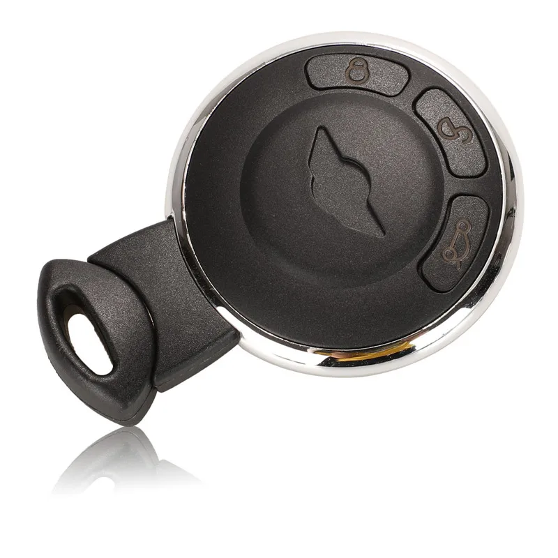 Keyforkess 10 pz/lotto 3 pulsante Uncut lama Smart Fob Shell per BMW Mini Cooper sostituzione della copertura della cassa chiave a distanza - H3588d58e235d499aa32eb40a7329cc04C