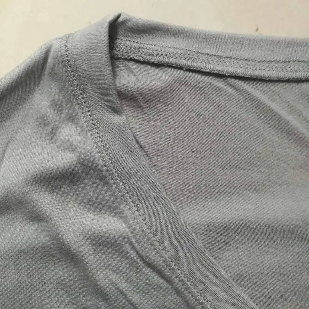 S-5XL Summer Solid T Shirt Ladies Sexy V Neck Short Sleeve Tshirt Casual Loose Basic Black White T-Shirt Tee Tops for686_voghion.com