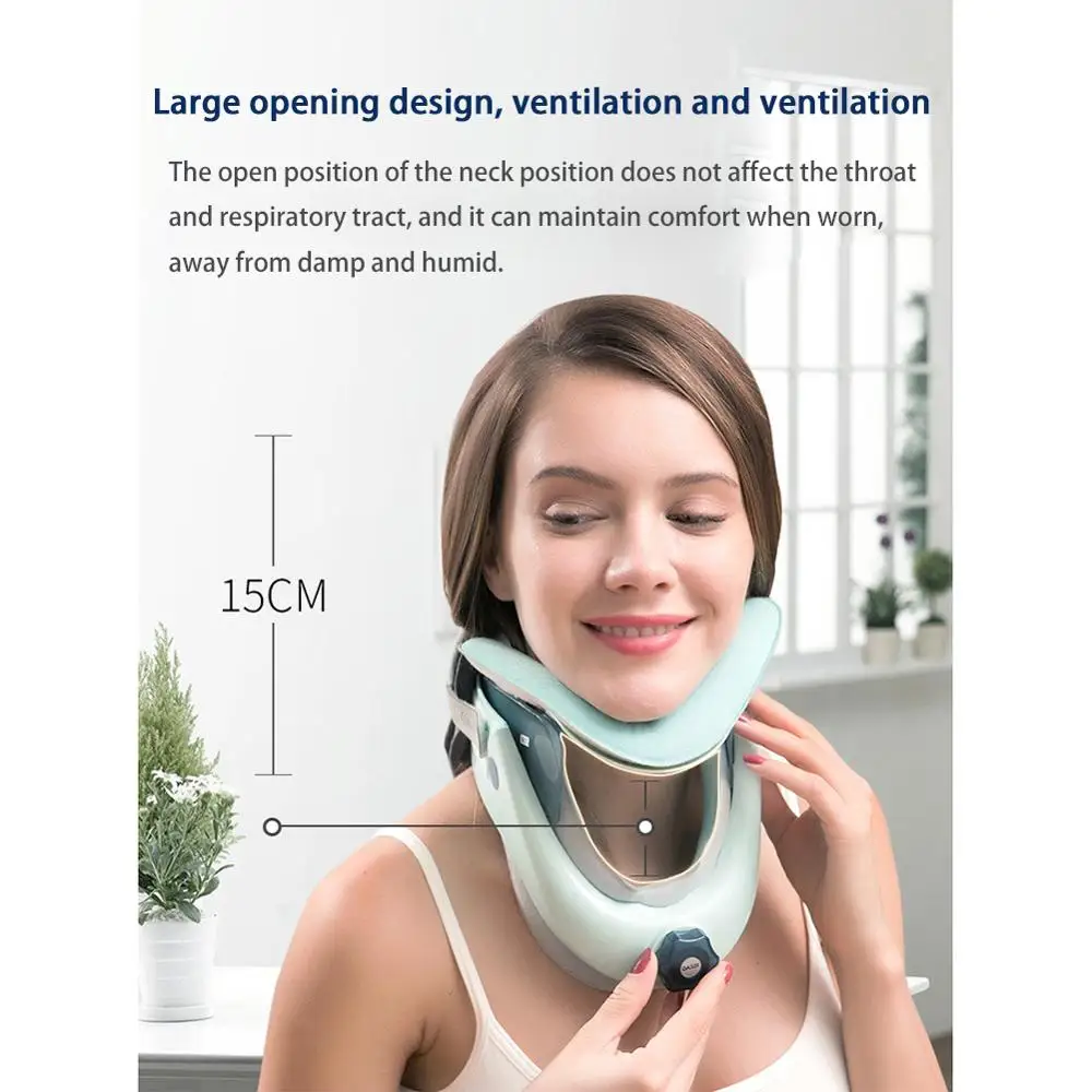 Cervical Traction Neck Support Adult Correction Vertebral Pathology Therapeutic Home Medical Pain Relief Neck Traction Device