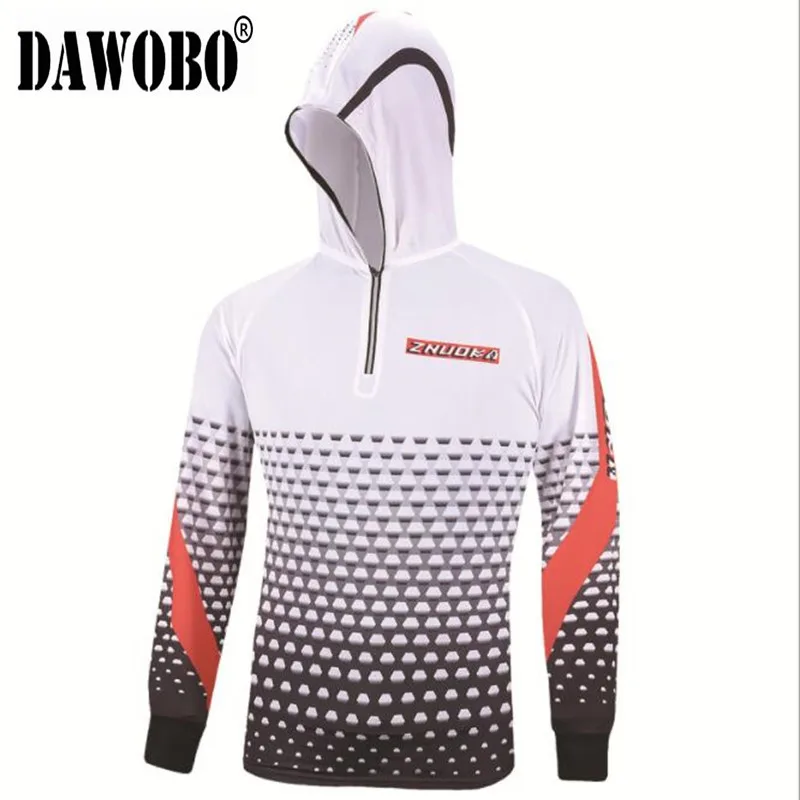 Hooded 02 Новое поступление мужская womon дышащая одежда для рыбалки быстросохнущая анти УФ 40+ анти-москитная с длинным рукавом с капюшоном рубашки для рыбалки - Цвет: Hooded 02