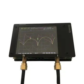 

For Nanovna Vector Network Analyzer Shortwave Press Screen HF VHF UHF UV 50Khz-900Mhz Antenna Analyzer Chargeable