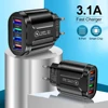 46914-76b6bc.jpg Chargeur de voyage rapide à 4 Ports USB 3.1A QC 3.0, Charge murale, adaptateur de Charge