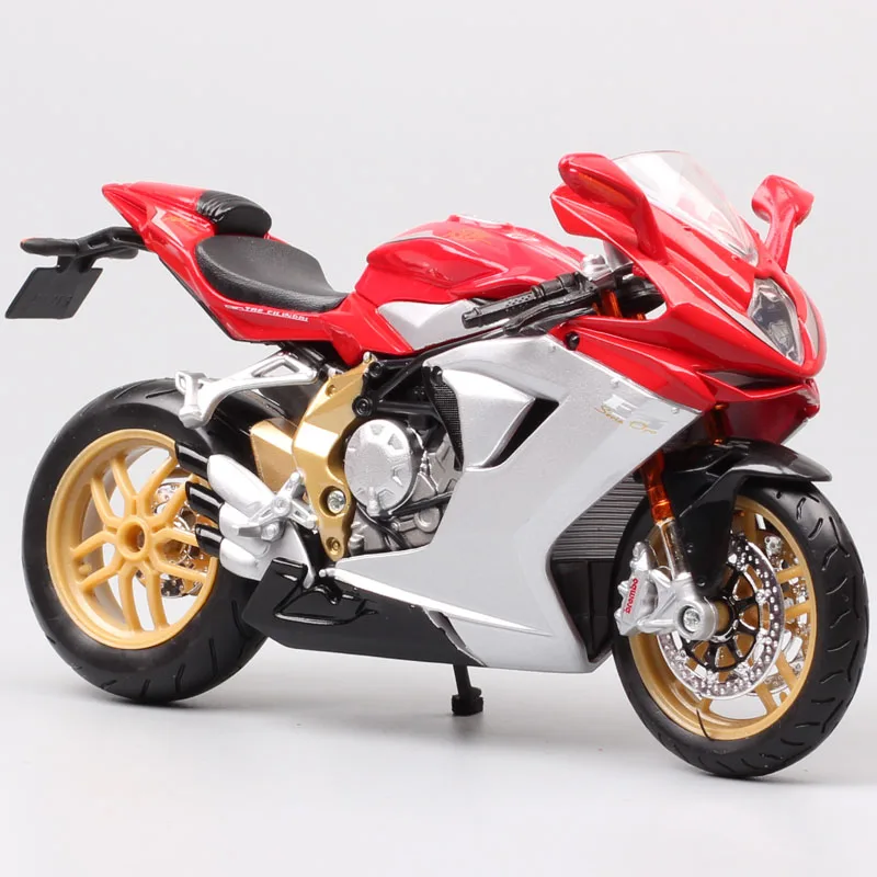 1/12 Масштаб Мини maisto MV Agusta F3 F4 серия Оро мото rcycle Diecasts& игрушечные транспортные средства GP гоночный спортивный велосипед мото миниатюрный для детей