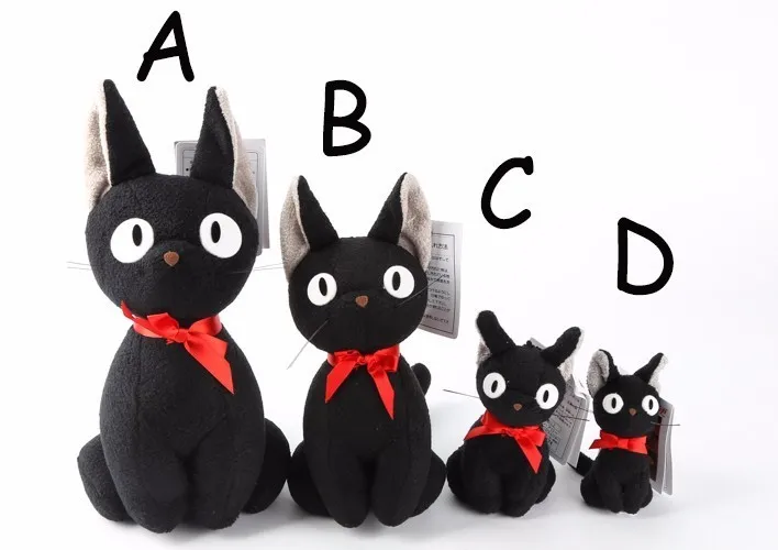 23 см 30 студия Ghibli Hayao Kiki служба доставки Kawaii черная кошка Кики для набивной куклы