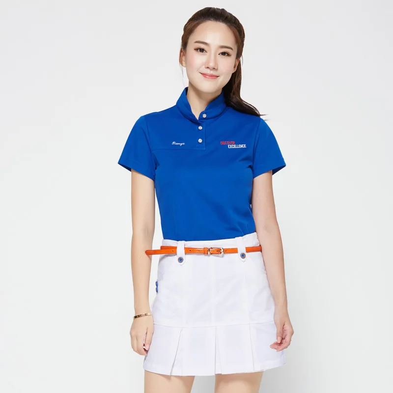 Pgm Женская плиссированная юбка Спортивная качественная юбка для гольфа с карманом Женская модная дышащая удобная юбка для гольфа XS-XL - Цвет: Белый