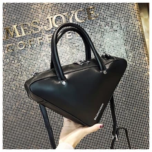 Женская сумка, новинка, корейская мода, искусственная кожа, простая, индивидуальная, треугольная сумка, женские сумки через плечо, женская сумка через плечо