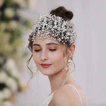 

TRiXY H240-S Sparkly Rhinestone Wedding hair accessories crystal wedding hair jewelry Elegant wedding rhinestone wedding tiara