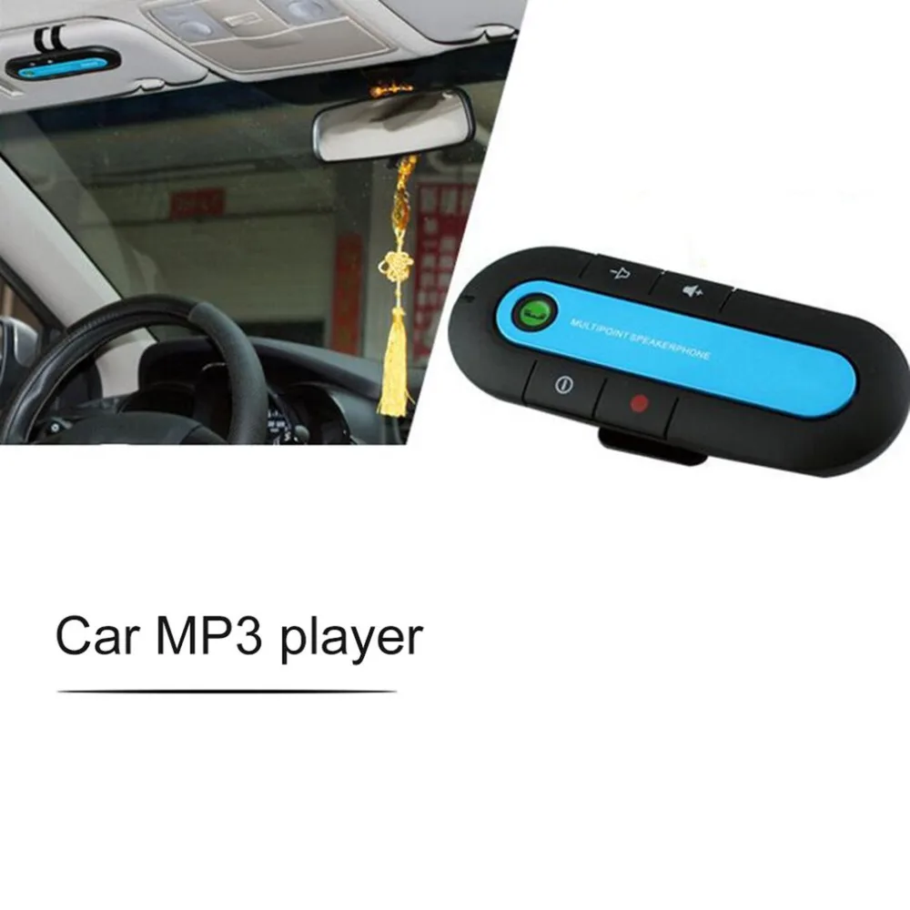 BT501 USB B-T Handsfree автомобильный комплект беспроводной динамик телефон MP3 музыкальный плеер Солнцезащитный козырек клип динамик телефон Hands-Free