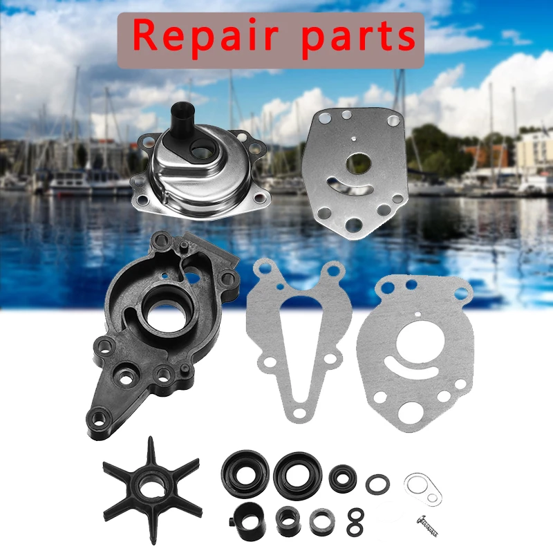 Mercury Outboard Motor Water Pump Rubber Impeller Repair Kit HJB-RKM-42089 MERCURY Replacement For Mercury Mariner 46-42089A5