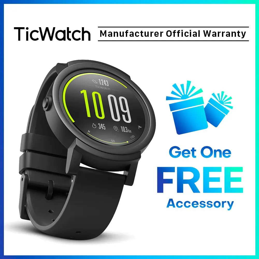 ticwatch e gps without phone