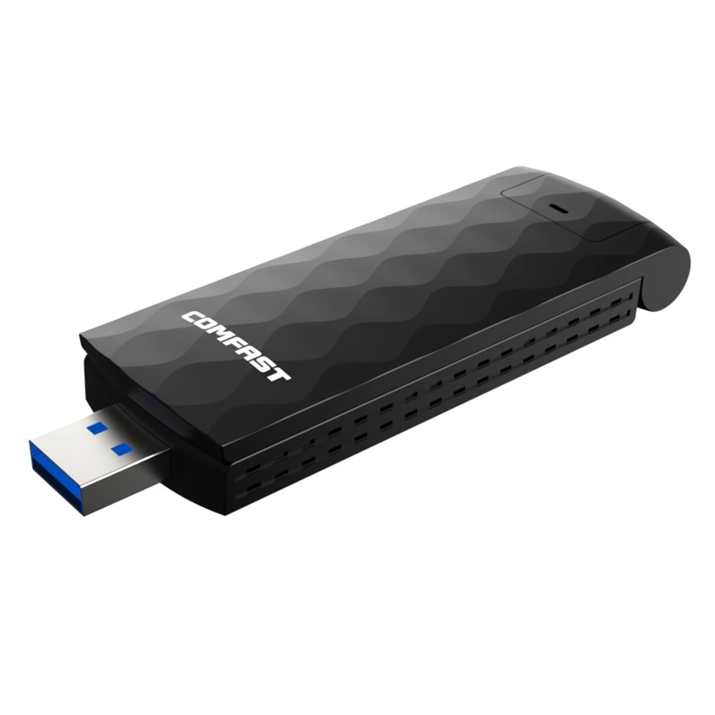 WI-FI-адаптер с антенной 2 4/5 8 ГГц 1200 м | Компьютеры и офис