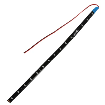 

Hot 5 X Flexible Waterproof Strip Light Lamp 12V 15 SMD LEDs Blue 30CM