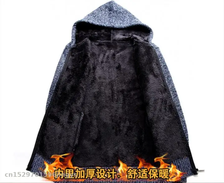 2020 Zipper Jackets Men for AMG logo Casual Fleece Coats  Fashion Slim Fit Hooded Thick Warm Jacket