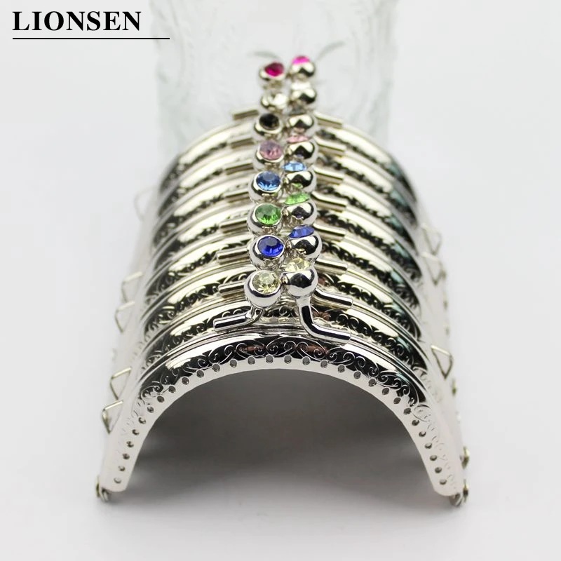 LIONSEN 8 5 см бусины с диаметром Серебряная Фотография аксессуары для сумок и