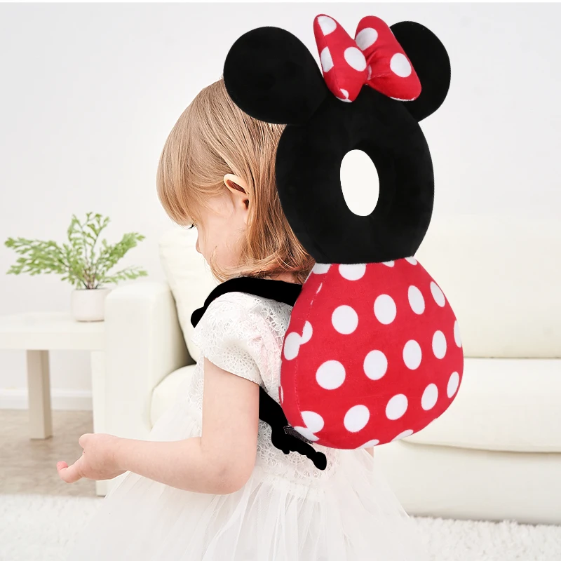 Disney Large Baby Headrest Pillow Neck Pillow Cushion for Children's Head Wings Cute Resistance Fall Nursing Cushion Protect