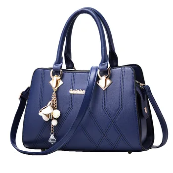 

Brand Fashion Women Leather Shoulder Bag Lady Messenger Crossbody Bag Black Designer Handbag High Quality 2020 Flower Hand Bags