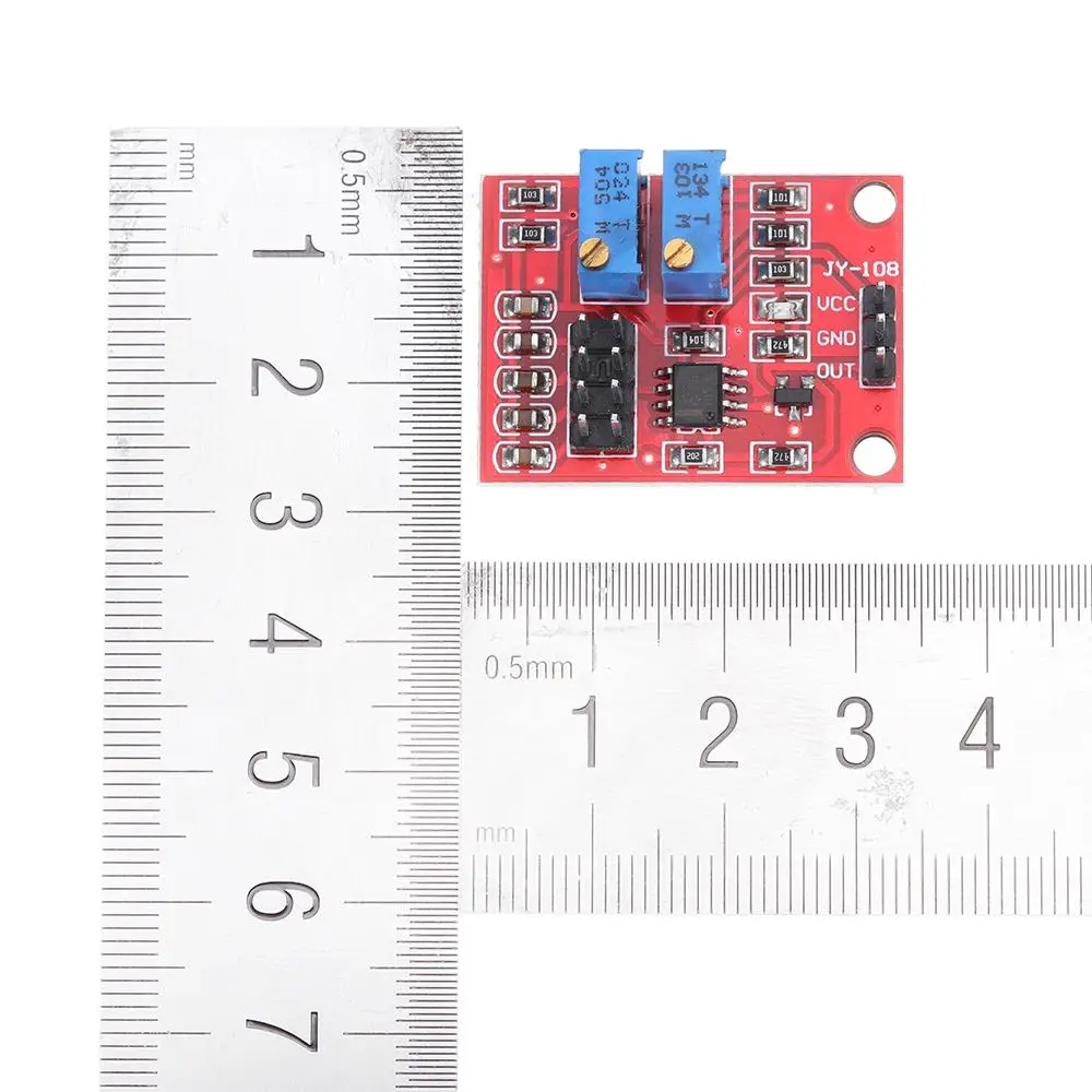 LEORY 5V-12VDC NE555 импульсный модуль LM358 рабочий и частотный Регулируемый квадратный волновой генератор обновленная версия