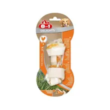 8in1 DELIGHTS S косточка с куриным мясом для мелких и средних собак (11 см) 8in1 DELIGHTS S косточка с куриным мясом для мелких и средних собак (11 см)