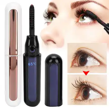 

USB Charging Eyelash Curler Natural Electric Eyelash Curler Fast Heating Long Lasting Eyelash Comestic Curling Tool Beauty